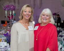 19th Annual Mending Broken Hearts with Hope Chairs Denise Wilburn, left, and Donna Issenmann.