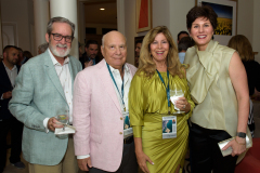 Ted Walters, Dr. Richard Lublin and Christine Stahl Lublin, Kathleen Van Bergen