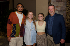 Xavier Williams, Avery Curry-Williams, Addy and Bill Curry